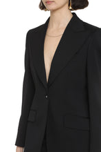 Carica l'immagine nel visualizzatore di Gallery, Blazer monopetto in lana
