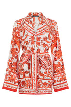 Load image into Gallery viewer, Silk printed shirt