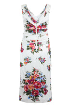 Load image into Gallery viewer, Midi dress with floral print