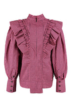 Carica l'immagine nel visualizzatore di Gallery, Camicia in motivo vichy