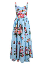 Load image into Gallery viewer, Midi dress with floral print
