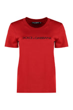 Carica l'immagine nel visualizzatore di Gallery, T-shirt in cotone con logo