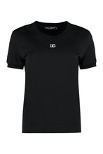 Carica l'immagine nel visualizzatore di Gallery, T-shirt in cotone con logo gioiello