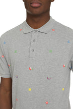 Load image into Gallery viewer, Embroidered cotton piqué polo shirt