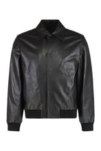 Carica l'immagine nel visualizzatore di Gallery, Blouson in pelle nera
