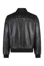 Carica l'immagine nel visualizzatore di Gallery, Blouson in pelle nera