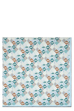 Carica l'immagine nel visualizzatore di Gallery, Foulard stampa FF grid in seta