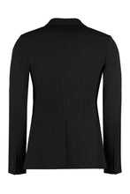 Load image into Gallery viewer, Cotton blend single-breast jacket