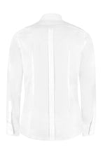 Carica l'immagine nel visualizzatore di Gallery, Camicia in cotone con collo all'italiana