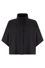 Load image into Gallery viewer, High collar poncho