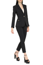 Load image into Gallery viewer, Single-breasted slim fit blazer