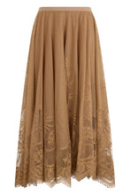 Load image into Gallery viewer, Long skirt with lace