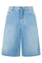 Carica l'immagine nel visualizzatore di Gallery, Pantaloni shorts in denim