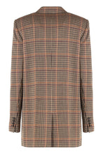 Carica l'immagine nel visualizzatore di Gallery, Blazer in lana e cotone Principe di Galles