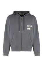 Carica l'immagine nel visualizzatore di Gallery, Felpa full-zip in cotone con cappuccio
