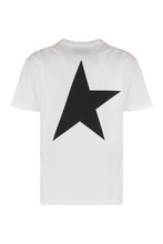 Load image into Gallery viewer, Round neck T-shirt in cotton