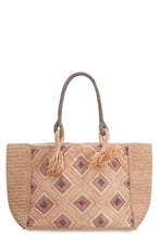 Carica l'immagine nel visualizzatore di Gallery, Tote bag Holy L in rafia