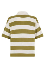 Load image into Gallery viewer, Cotton polo with stripes