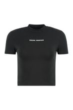 Load image into Gallery viewer, Logo detail cropped t-shirt