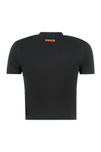 Load image into Gallery viewer, Logo detail cropped t-shirt