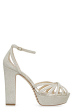 Load image into Gallery viewer, Isra glitter platform sandals