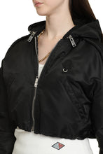 Carica l'immagine nel visualizzatore di Gallery, 6 Moncler Willow Smith - Piumino-bomber Malek con cappuccio