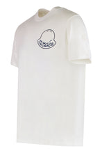 Carica l'immagine nel visualizzatore di Gallery, T-shirt logata in cotone