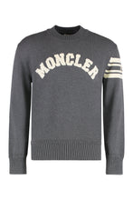 Load image into Gallery viewer, Sweater with round neck in cotton