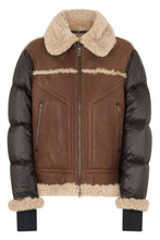 Carica l'immagine nel visualizzatore di Gallery, Piumino in nappa e shearling