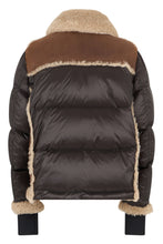 Carica l'immagine nel visualizzatore di Gallery, Piumino in nappa e shearling