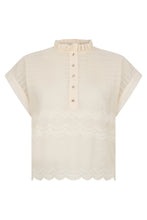 Carica l'immagine nel visualizzatore di Gallery, Blusa in cotone con ricami