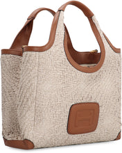 Carica l'immagine nel visualizzatore di Gallery, Tote bag Hogan H-Bag in rafia