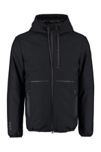 Carica l'immagine nel visualizzatore di Gallery, Giacca Grayton in tessuto tecnico con zip e cappuccio