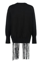 Carica l'immagine nel visualizzatore di Gallery, Pullover in cotone con scollo a V