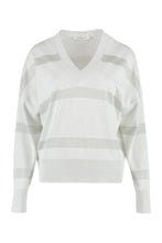 Carica l'immagine nel visualizzatore di Gallery, Pullover in maglia con scollo a V