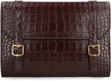 Carica l'immagine nel visualizzatore di Gallery, Clutch in pelle stampata