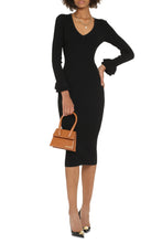 Carica l'immagine nel visualizzatore di Gallery, Abito in maglia a costine