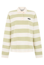 Load image into Gallery viewer, Striped polo with long sleeves