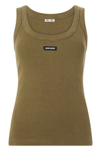 Load image into Gallery viewer, Cotton tank top with logo
