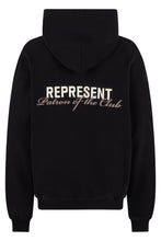 Load image into Gallery viewer, Black cotton hoodie