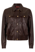 Load image into Gallery viewer, Short leather jacket