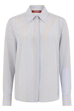 Load image into Gallery viewer, Silk striped shirt