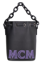Load image into Gallery viewer, Leather bucket bag