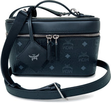 Load image into Gallery viewer, Aren Vanity Case in fabric and leather