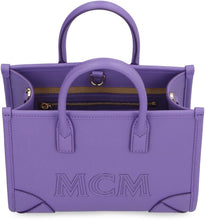 Carica l'immagine nel visualizzatore di Gallery, Mini tote bag München in pelle