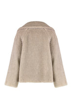 Load image into Gallery viewer, Teddy coat made of alpaca and cashmere