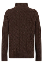 Carica l'immagine nel visualizzatore di Gallery, Maglione dolcevita in lana e cashmere