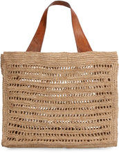 Carica l'immagine nel visualizzatore di Gallery, Tote bag Nosy in rafia