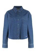 Carica l'immagine nel visualizzatore di Gallery, Camicia boxy in denim