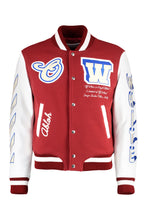 Carica l'immagine nel visualizzatore di Gallery, Bomber Varsity in misto lana